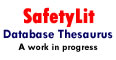 SafetyLit database thesaurus